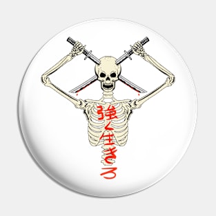 Death skull Pin