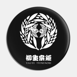 Yagyu Munenori Crest with Name Pin