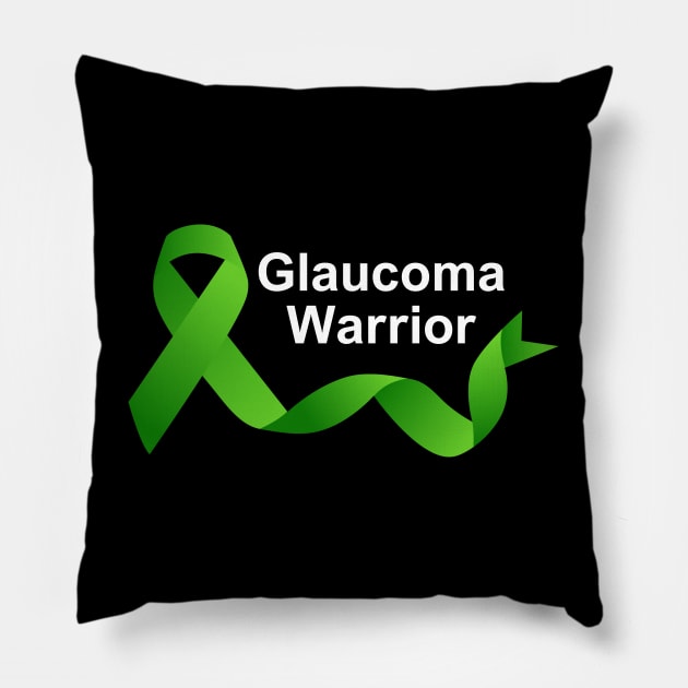 Glaucoma Warrior Pillow by MtWoodson