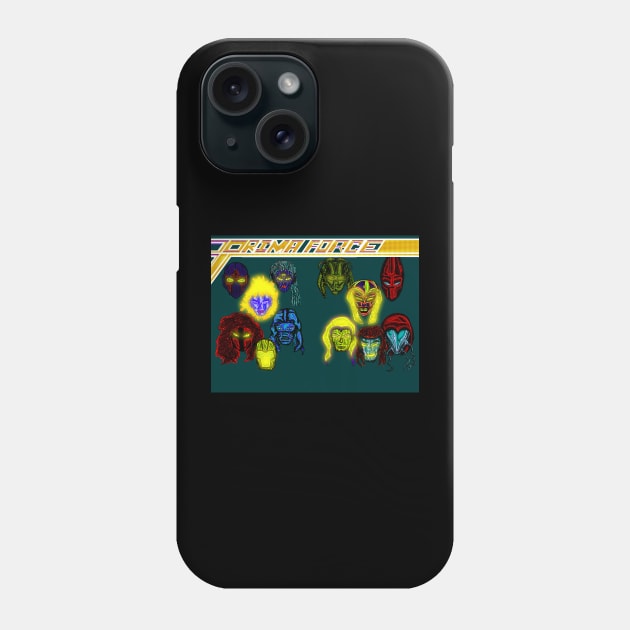 Prima Force Group Head Shots 2023 Dead of Night Studios Phone Case by Above and Beyond Causeplay