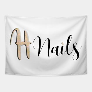 Hannah's Nails - Logo Tapestry