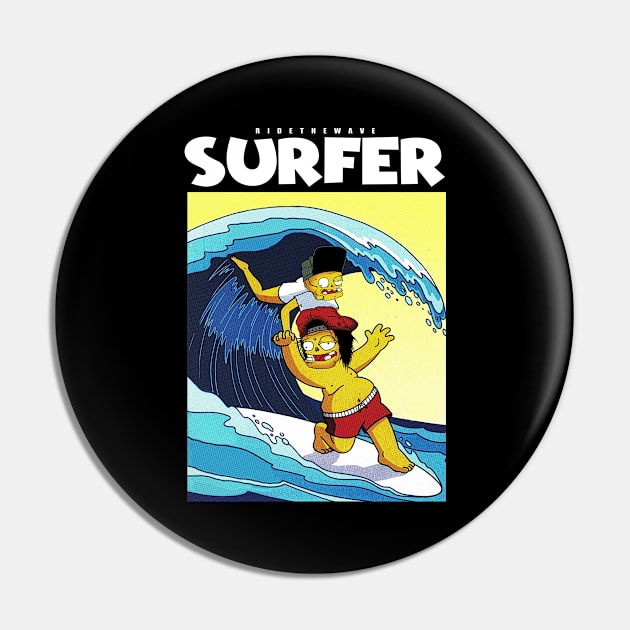 SURFER Pin by antonimus