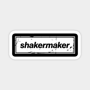 Shakermaker - The Mancunian Indie Anthem White Magnet