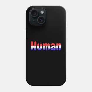 HUMAN LGBT Flag Gay Pride Month Transgender Rainbow Lesbian Phone Case