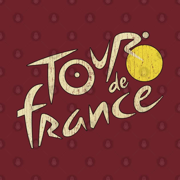 Cycling Tour De France Vintage by Faeyza Creative Design