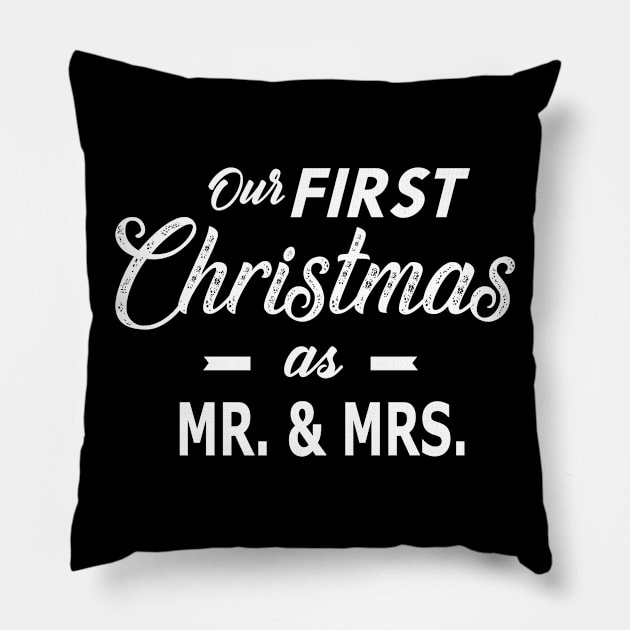 Our first christmas as MR. and MRS Pillow by KC Happy Shop