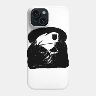 Ghost Toast (Black Mono) Phone Case