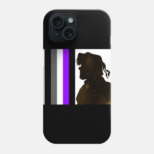 Galaxy Hunk Asexual Pride Phone Case