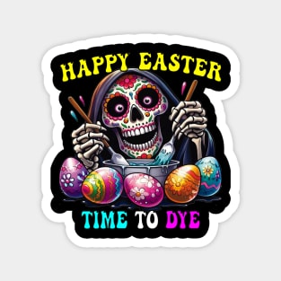 Easter Grim Reaper Coloring Eggs - Time to Dye Magnet