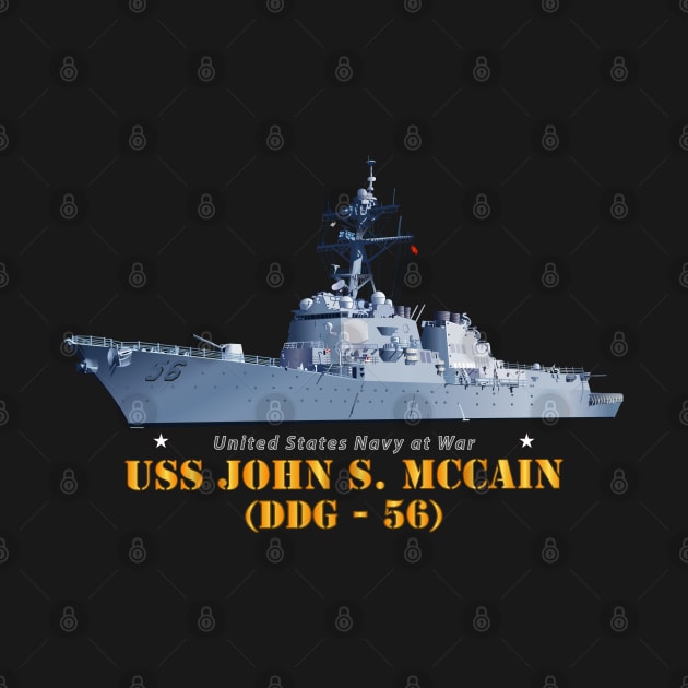 Destroyer - USS John S McCain -  Ship on Top Txt by twix123844