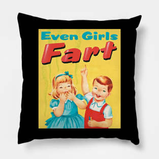 girl faRT Pillow