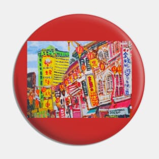 Singapore's Chinatown Pin