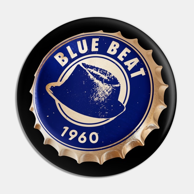 bluebeat and ska music bottle cap Pin by Jomi