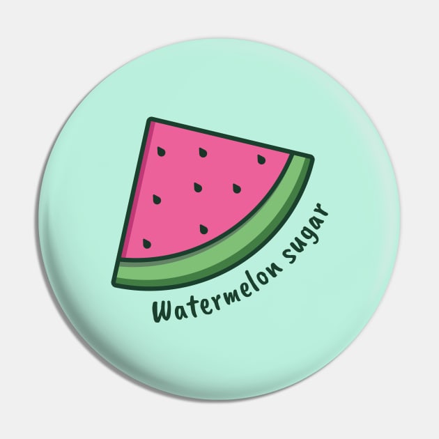 Pink watermelon | Watermelon sugar Pin by OgyDesign