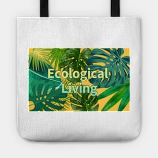 Eco-local living,palm treesummer, summertime, summer season Tote