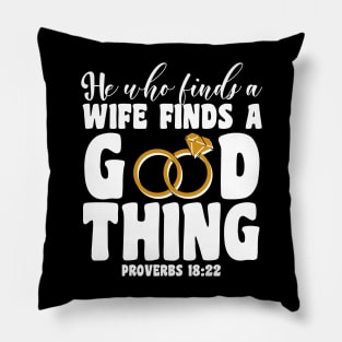 Wedding Anniversary Pillow