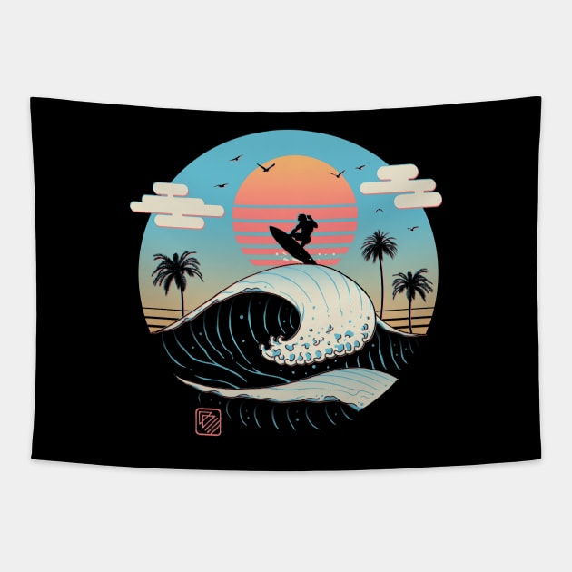 Summer Vibes Tapestry by Vincent Trinidad Art