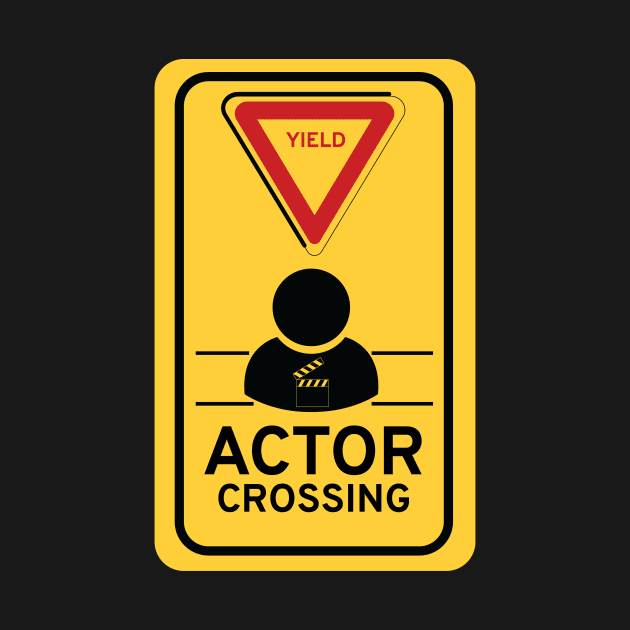Actor Crossing t shirt by Night'sShop