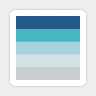 Blue color stripe Magnet