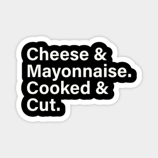 Cheese and Mayonnaise Magnet