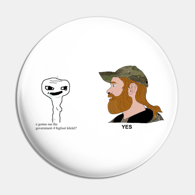Discovering Bigfoot Nordic Gamer Meme Nordic Gamer Pin Teepublic