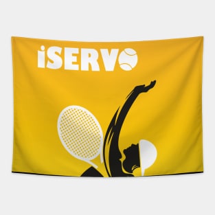 tennis serve Tapestry