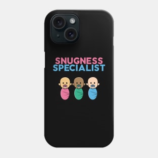 snugness specialist Phone Case