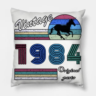 36 Years Old - Made in 1984 - 36th Birthday Men Women Pillow