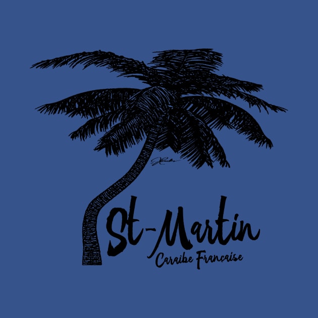 St. Martin, French Caribbean, Palm Tree by jcombs