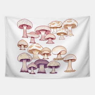 Mushroom Pattern Tapestry