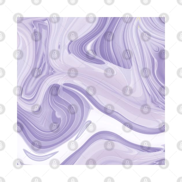 preppy girly marble pattern lilac purple swirls by Tina