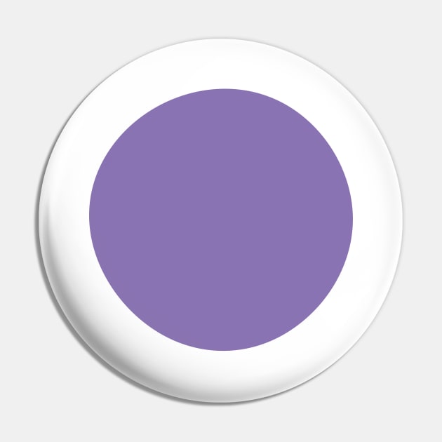 Circular - Crayola Middle Blue Purple Pin by Eugene and Jonnie Tee's