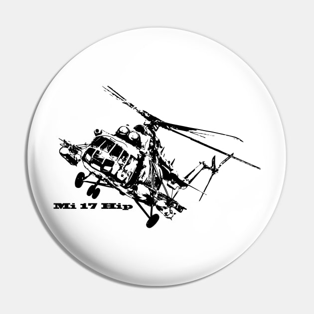 Famous army and transport helicopter - MI -17 (Mi-8M) Hip Pin by Hujer