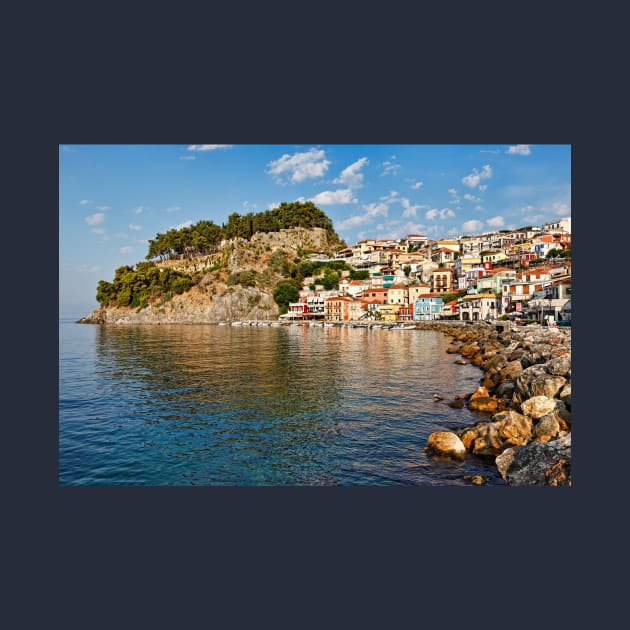 The bay with the colorful houses of Parga, Greece by Constantinos Iliopoulos Photography