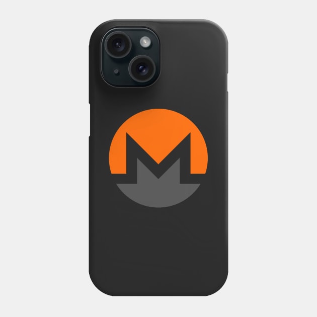 Monero (XMR) Crypto T-Shirt Phone Case by cryptogeek