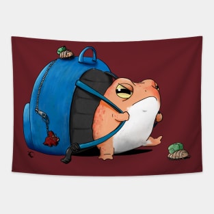 Backpack back to school Frog Tapestry