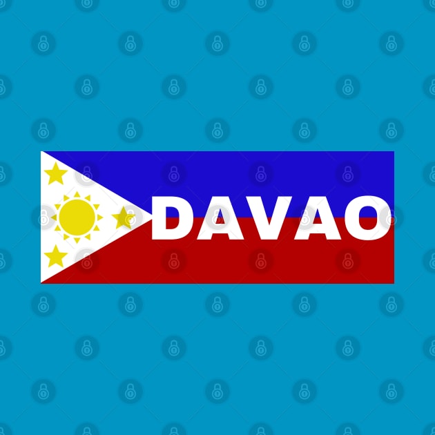 Davao City in Philippines Flag by aybe7elf