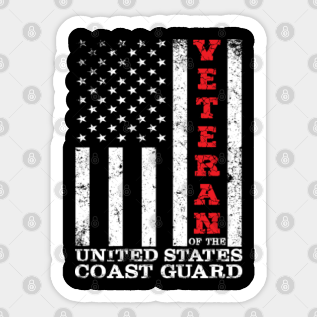 Veteran Of The United States Coast Guard - Coast Guard Veteran - Sticker