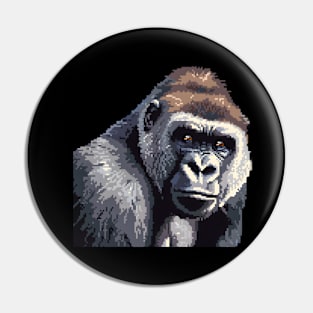 Pixelated Gorilla Artistry Pin