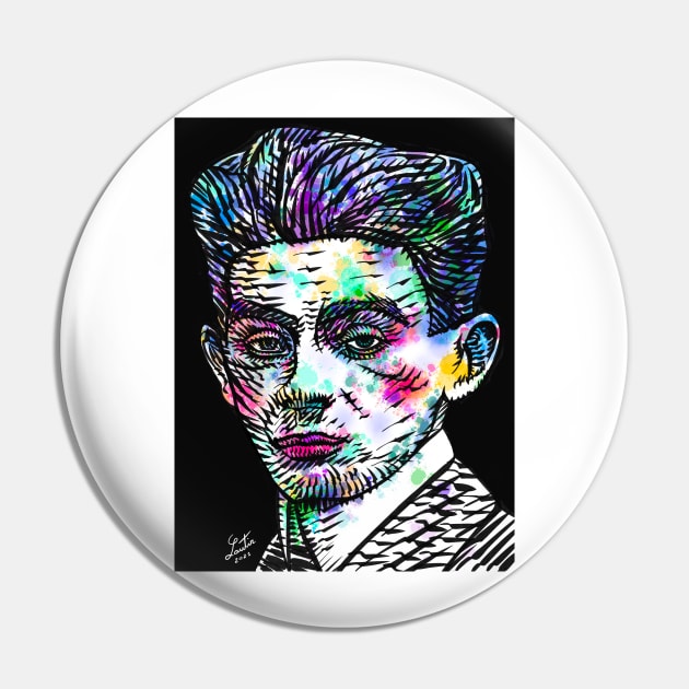 EGON SCHIELE watercolor and ink portrait .1 Pin by lautir