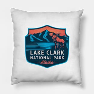 Majestic Lake Clark National Park Pillow