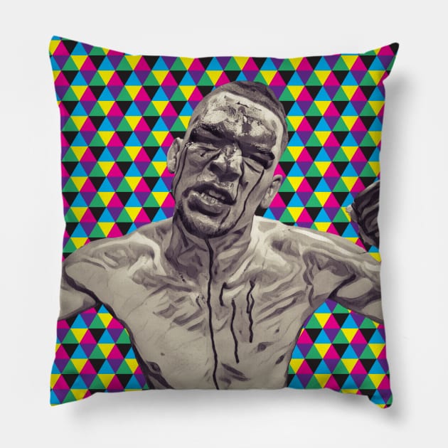 209 Diaz Pattern Pillow by FightIsRight