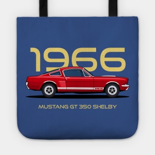 Shelby GT 350 1966 Muscle Cars Tote