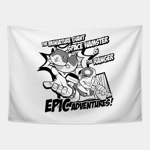 Epic Adventures! Tapestry by KingsandQueens