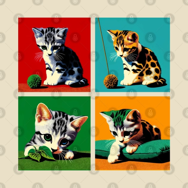 Pixie-bob Pop Art - Cute Kitties by PawPopArt