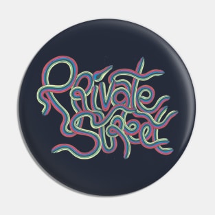 PStreet Logo Pin