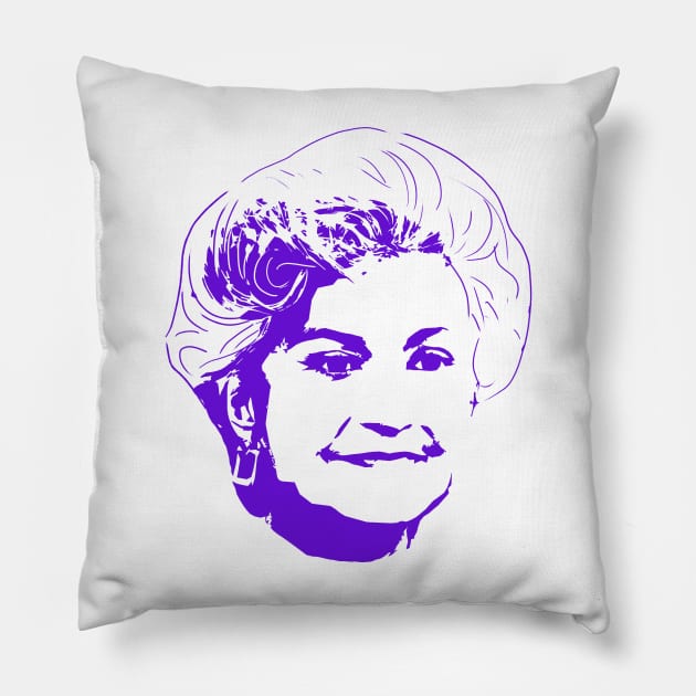 Dorothy Zbornak Otentication Pillow by SIMPLE SKETCH