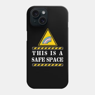 THIS IS A SAFE SPACE (TRANS) Phone Case