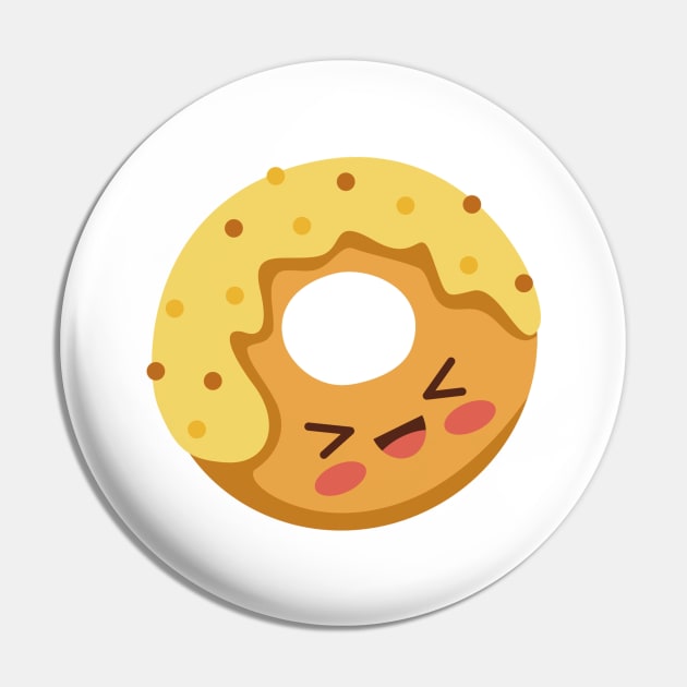 Cute Kawaii Donut Pin by MajorCompany