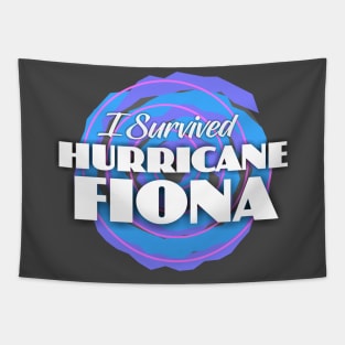 I Survived Hurricane Fiona Tapestry